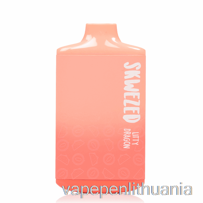Skwezed 5k Vienkartinis Litty Dragon Vape Skystis